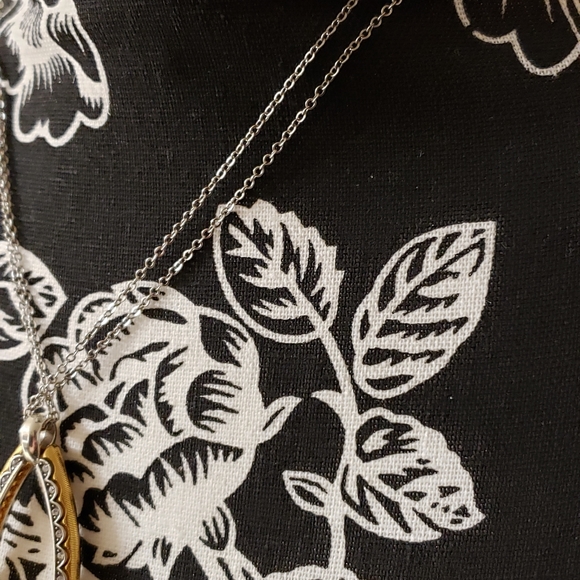 Brighton Reversible Two Tone Necklace - Picture 5 of 6